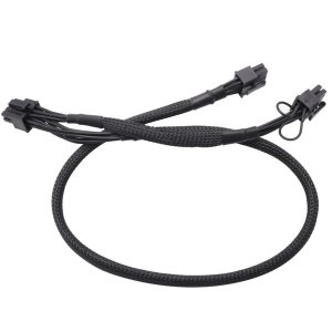 PSU 8Pin to Dual 8Pin(6+2) Pin PCIe Modular Power Supply Cable