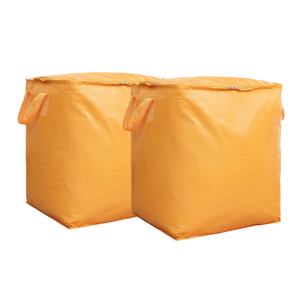 2 Pack Large Heavy Duty PE Moving Bags and Storage Bags (50x60x80