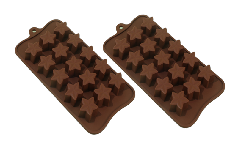 Gloopie Star Shaped Silicone Mould - Double Pack