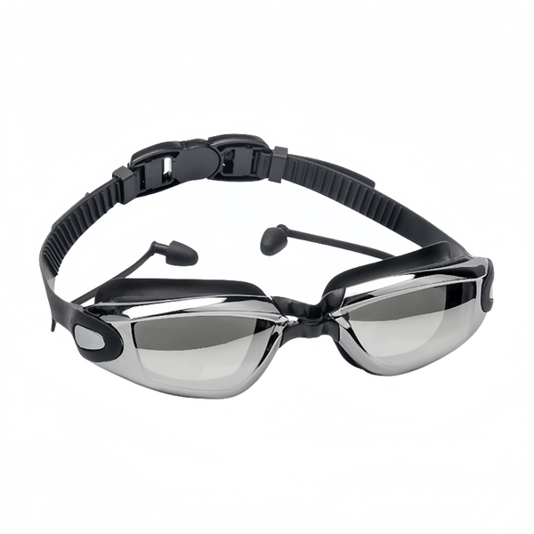 Adult High-definition Anti Fog Electroplated Swimming Goggles