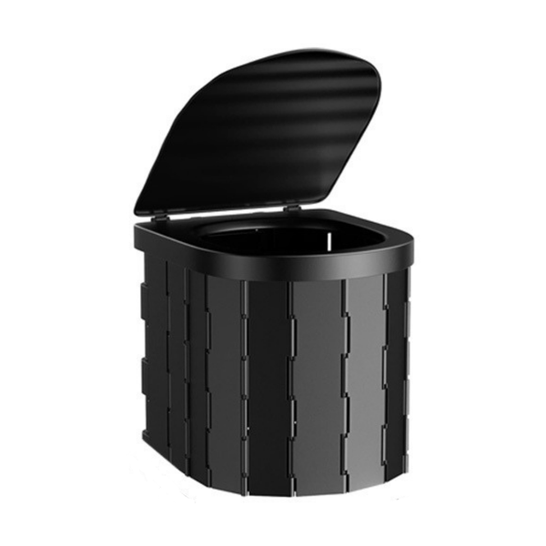 ARFAST- Portable Folding Camping Toilet Outdoor Toilet Trunk with Carry Bag