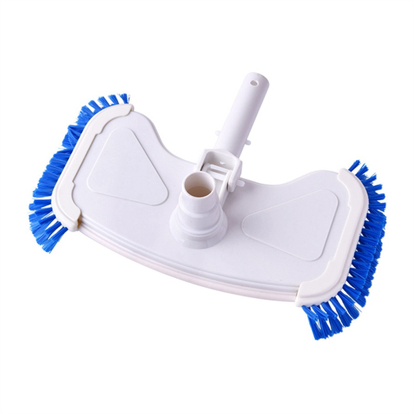 Swimming Pool Vacuum Head Brush Cleaner Float Curved Suction Head Pond Foun