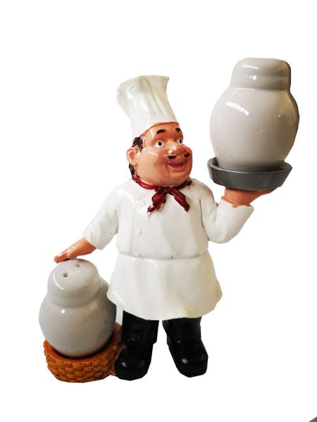 Mini Chef Carrying Salt &amp; Pepper Set 16cm