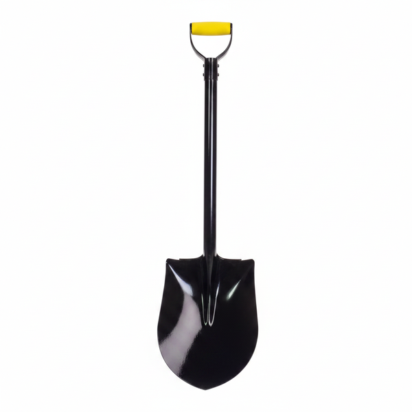 Durable Round Nose Steel Shaft Shovel for Gardening &amp; Landscaping