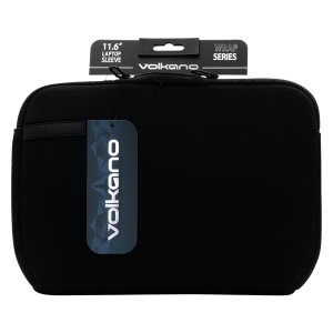 Volkano Wrap 11.6" Laptop Sleeve - Slim, Protective Black Carry Case