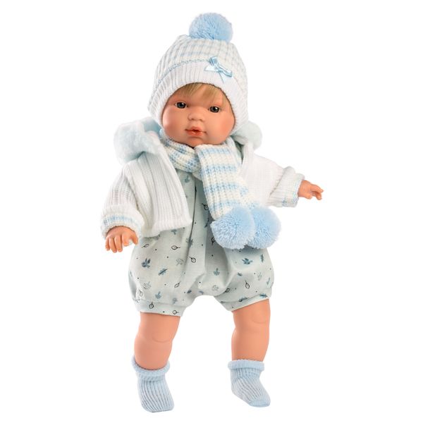 Llorens - Baby Boy Doll with Clothing &amp; Accessories: Sasha - 38cm