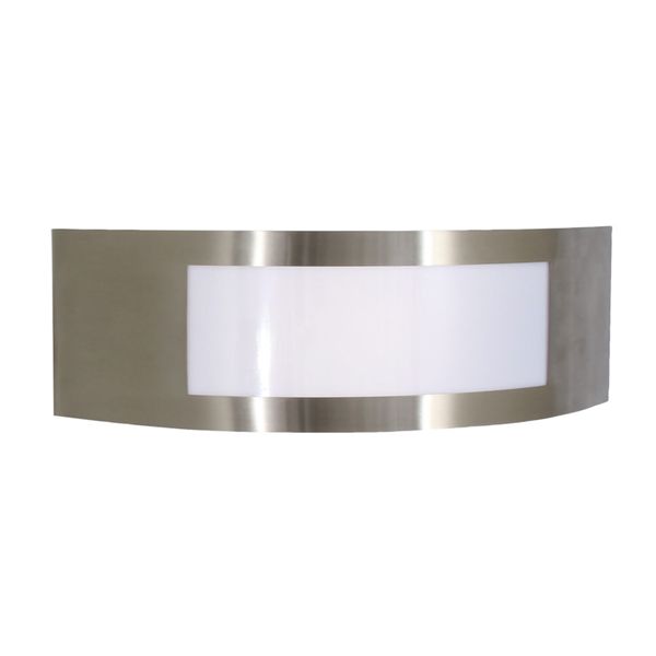 Eurolux - Outdoor S.Steel Plain Wall Light EX 1xE27 13W CFL IP44
