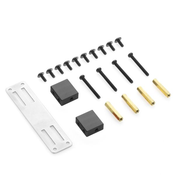 Metal Servo Bracket Kit for MN D90 D91 D99S MN99S RC Car,Black