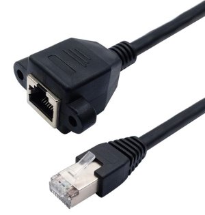 SlingTech RJ45 Male to Female Ethernet LAN Network Extension Cable-1.5m
