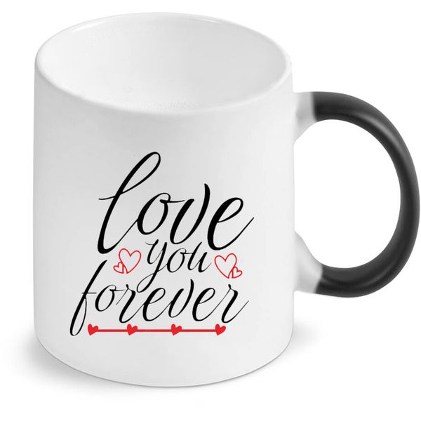 Love You Forever Birthday Christmas Anniversary Valentine Gift Magic Mug