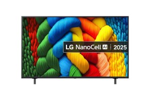 LG 75" NANO80 Nanocell 4K UHD AI Smart TV with webOS25 &amp; AI Magic Remote