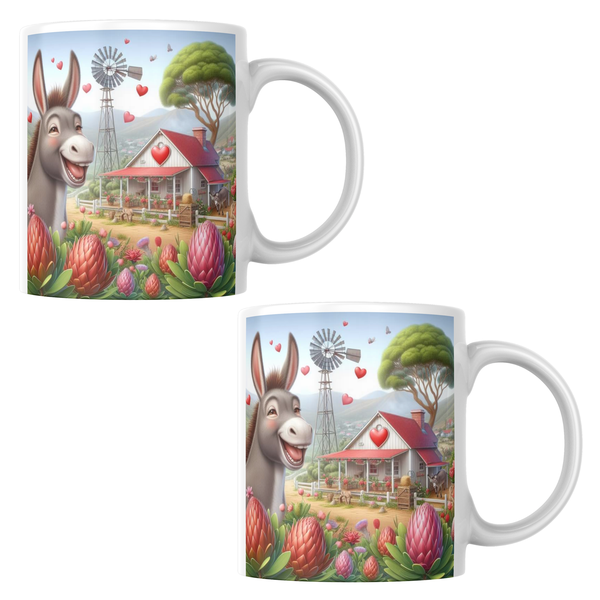 Love Farm House Custom Printed Mug