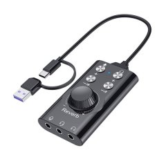 USB TYPE-C Sound Cards Are Compatible With Mobile Phones And Computers.