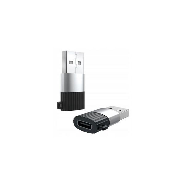 Type-C To USB OTG Mini Adapter High Data Transfer And Charging 2 In 1