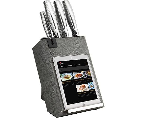 Berlinger Haus 8-Piece Stainless Steel Knife Set - Aquamarine