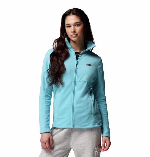 Columbia Women's Basin Trail III Full Zip Fleece Jacket Vintage Blue
