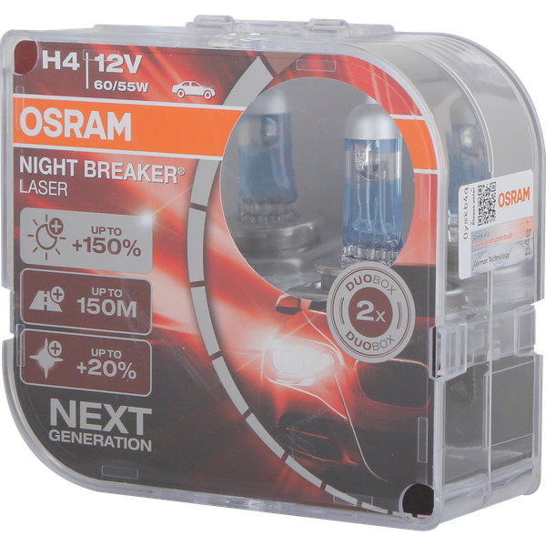Osram Night Laser Set H4