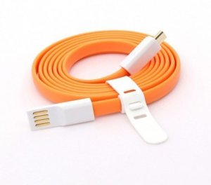 Flat Noodle Micro USB Cable 1.2m
