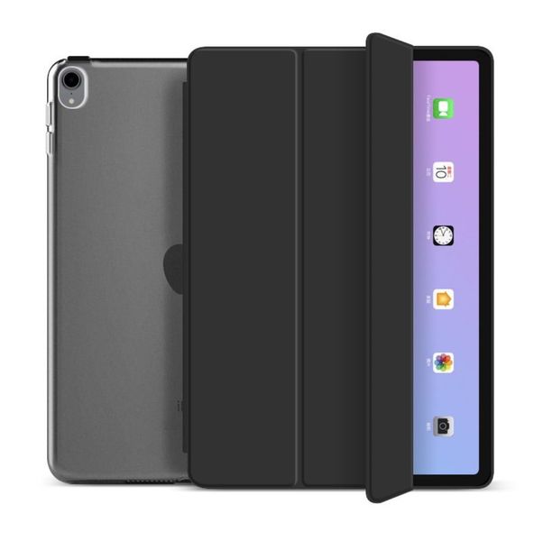 TechByte Smart Case for iPad Air 4th/5th Gen 10.9" - Tri-Fold Cover - Black