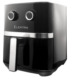 Elektra 5L Mechanical Air Fryer Rapid Air Healthy Frying Black