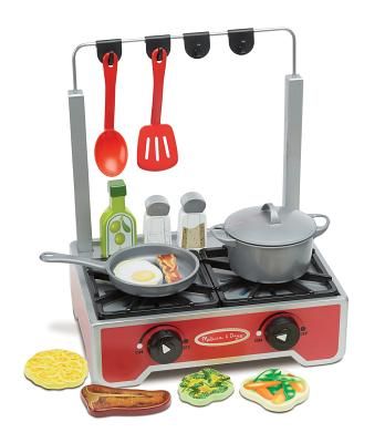 Deluxe Wooden Cooktop Set