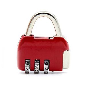 SH-DCL-LF107-BL 3 Digit Code Blue Padlock