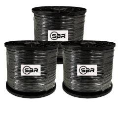 SBR - RG59 Coaxial Cable - 100m X 3 (Value Pack)