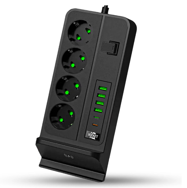 Multi-Purpose Power Socket, Ideal For Both Home and Office Use