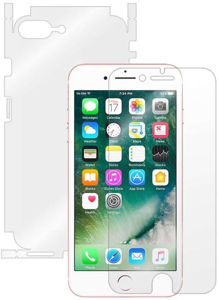 Lito 360-Degree Full Cover Stick Around Protector Film for iPhone 7 &amp; 8