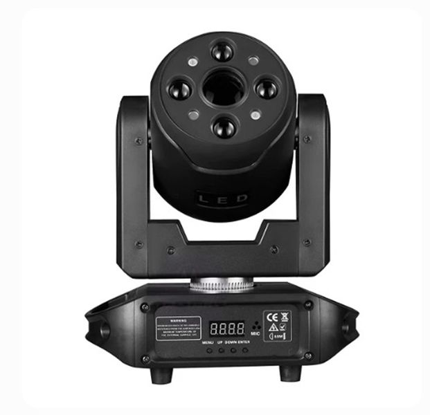 Mini Disco PM-122 Moving LED Beam Stage Effect DJ Light DMX512 Control