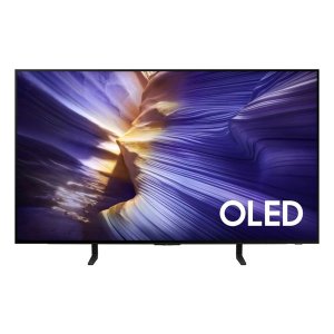 Samsung 77" S90F 4K OLED Smart TV - AI Gen3 144Hz Motion HDR+ Dolby Atmos