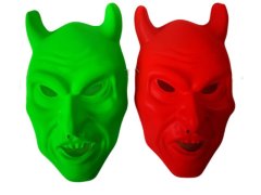 Halloween Dress Up Masks Lumo Devils - 2 Pack