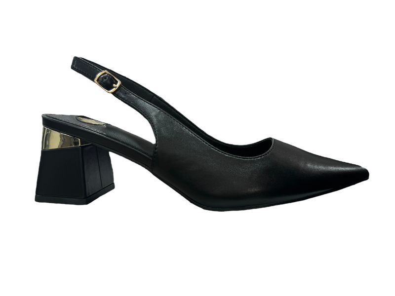 Footwork Iola Women PU Barely There Block Heels