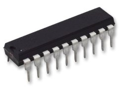 Texas Instruments (SN74HC245N) Transceiver, 74HC245, 2 V to 6 V, DIP-20