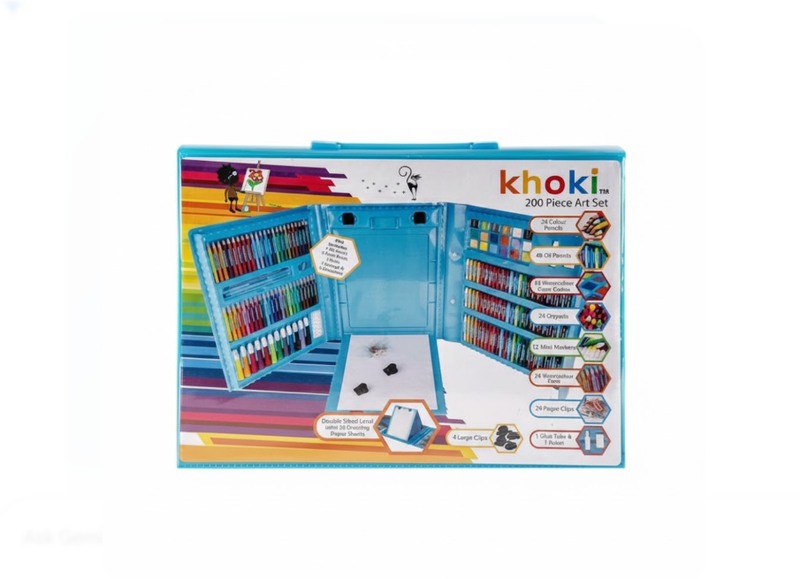 Khoki - 200 Piece Art Set