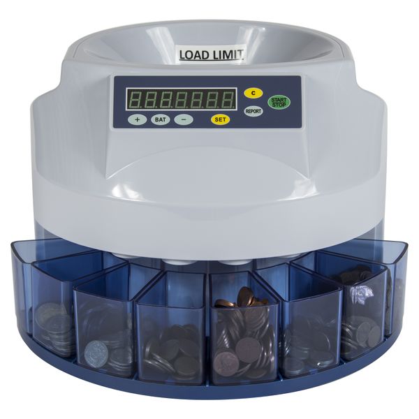 Light Duty Coin Sorter &amp; Value Counter