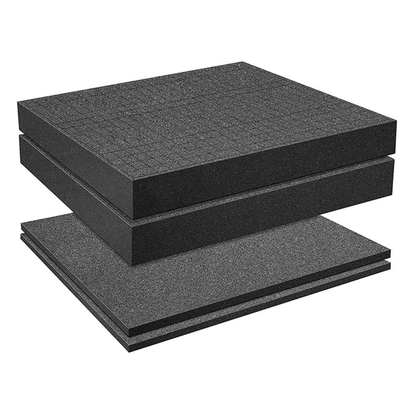 4 PCS Pick Apart Foam Insert Pluck Pre Square Sheet Foam A