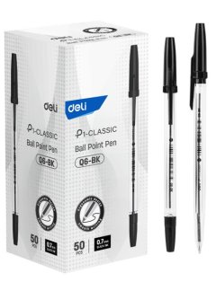 Ball Point Pen - Clear Barrel 0.7mm