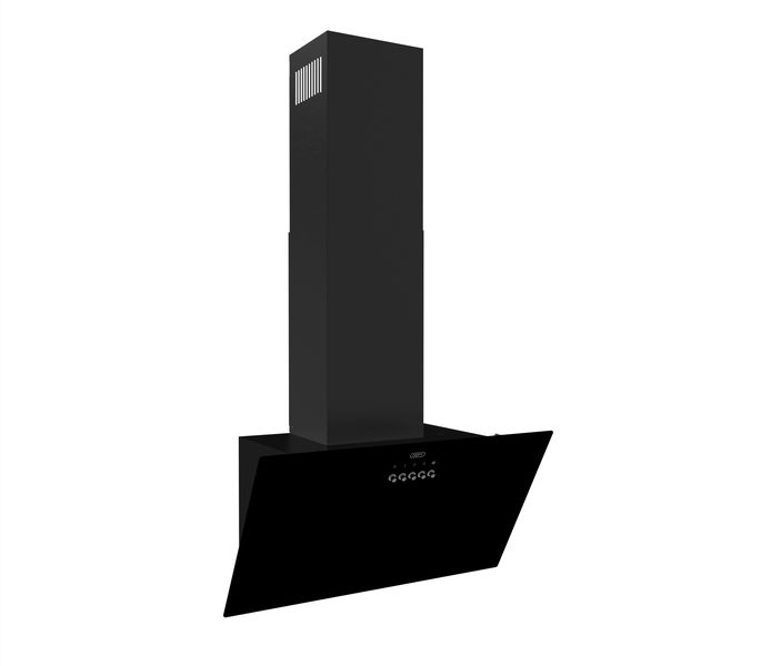 Defy 60cm DCH600B Inclined Hood Black Glass