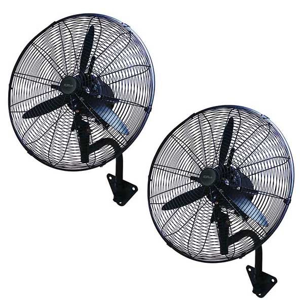 26-Inch Wall-Mount Oscillating Industrial Fan- Heavy-Duty Metal