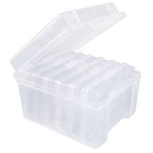 4X6 Photo Storage Box Pictures Organizers Case Photo Keeper Container