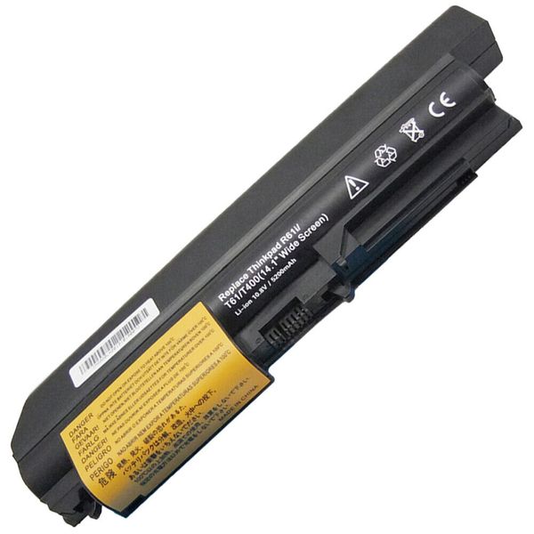 Battery for Lenovo T400,IBM T61,R61,R61i ( 42T4552,42T5527 )