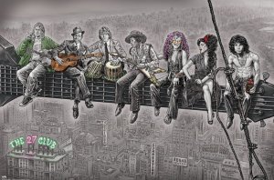 The 27 Club - On a Girder Poster