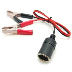 IPSTYLE Car Battery Clip Cigarette Lighter Socket Pure Copper Adapter