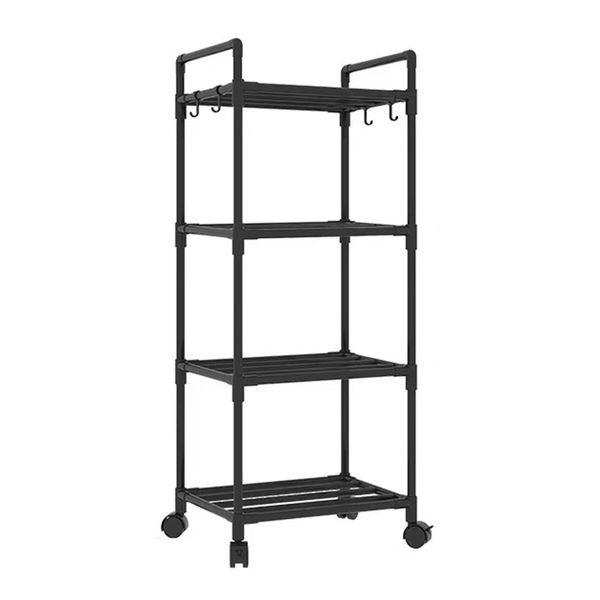 Four-Tier Kitchen Storage Rack With Casters