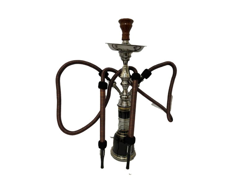 Egyptian 2 Pipe Large Hookah