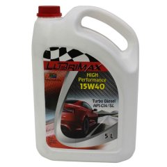 Lubrimax High Performance 15W40 Turbo Diesel Oil - 5 Litre