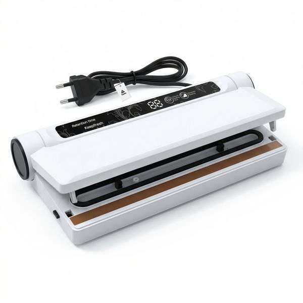 Topika Vacuum Sealer Machine With 60KPa Suction, for Dry &amp; Wet Food Sealing