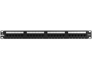 24 Port Cat6 Rack Mount Patch Panel