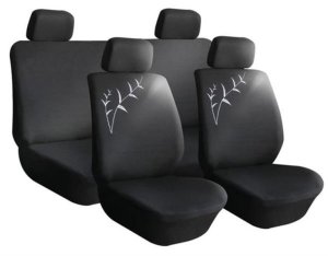 Car Seat Cover 8 Piece Black X-Trend
